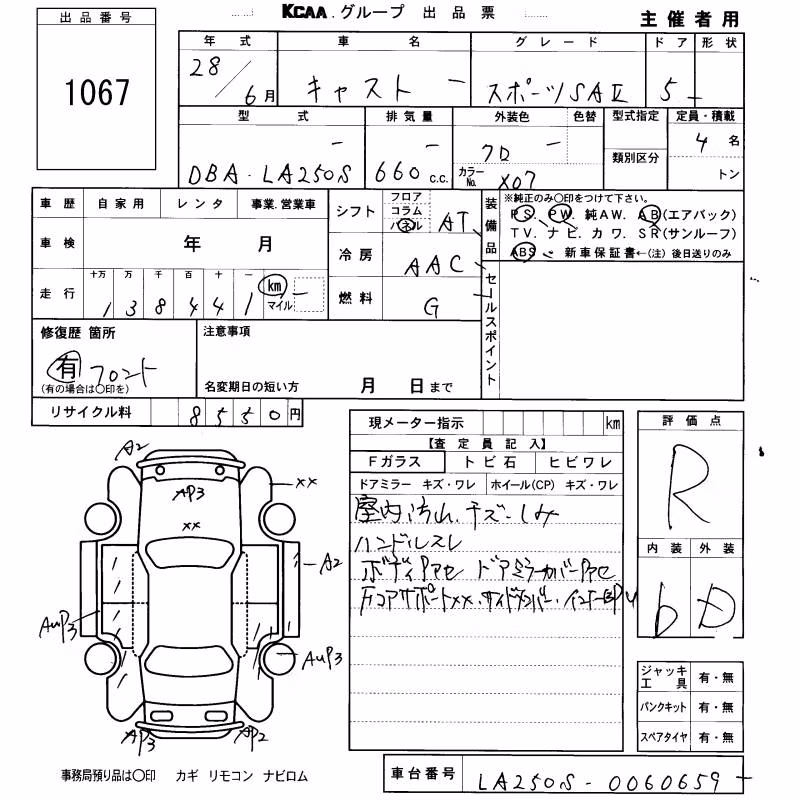 DAIHATSU CAST
