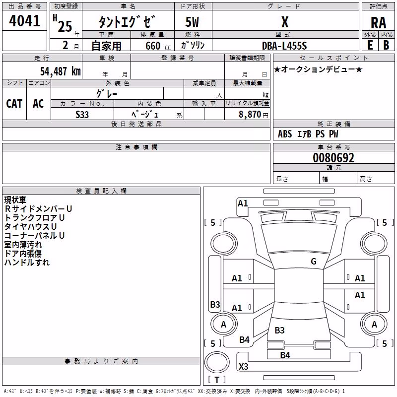 DAIHATSU TANTO EXE
