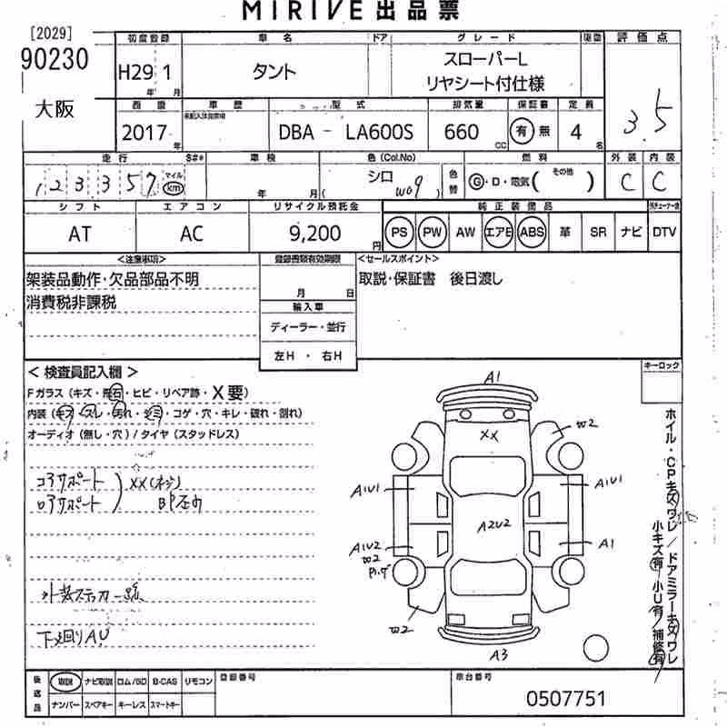 DAIHATSU TANTO