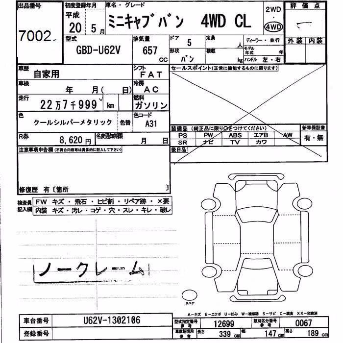 MITSUBISHI MINICAB