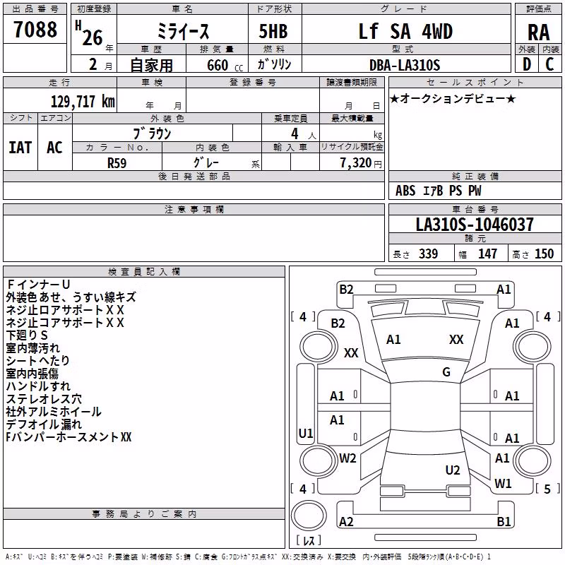 DAIHATSU MIRA E:S