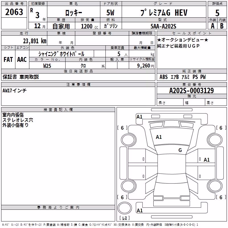 DAIHATSU ROCKY