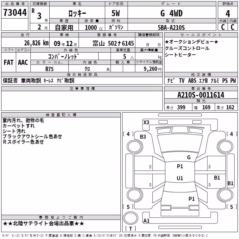 DAIHATSU ROCKY