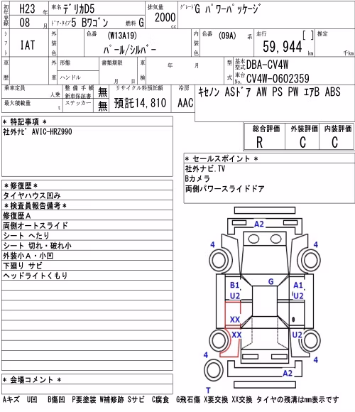 MITSUBISHI DELICA D:5