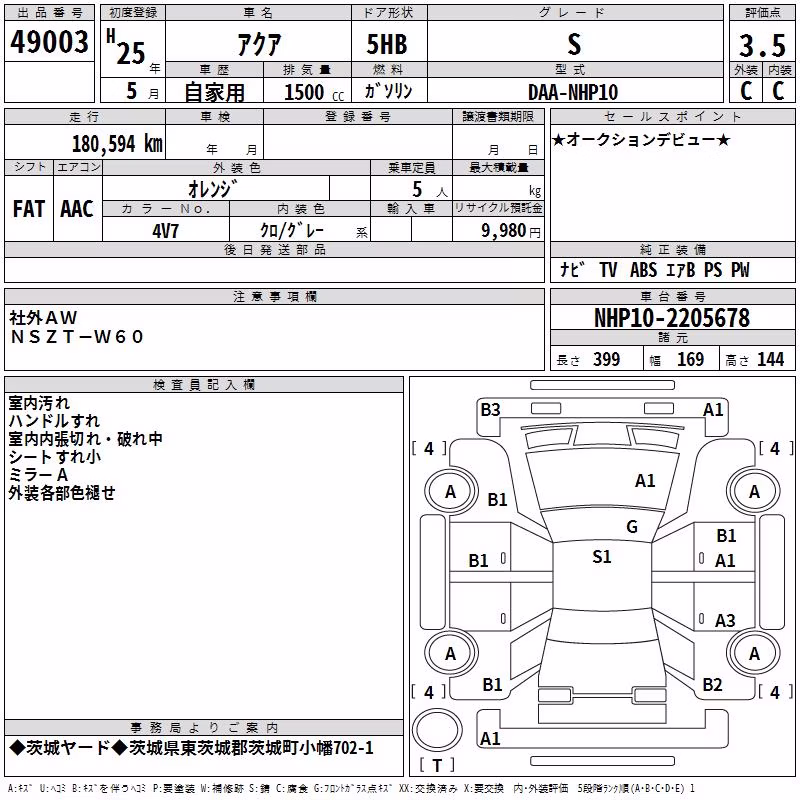 TOYOTA AQUA