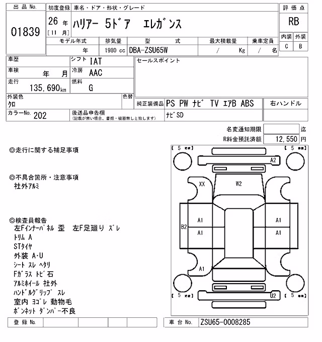 TOYOTA HARRIER