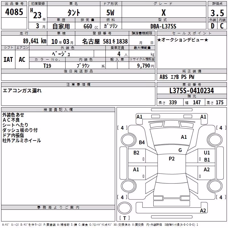 DAIHATSU TANTO