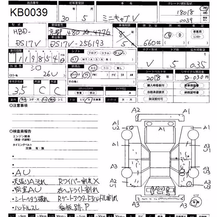 MITSUBISHI MINICAB