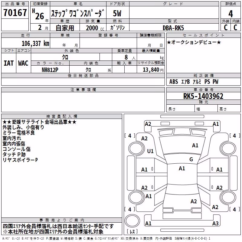 HONDA STEPWGN