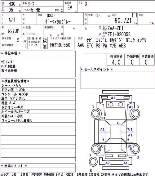 NISSAN LEAF