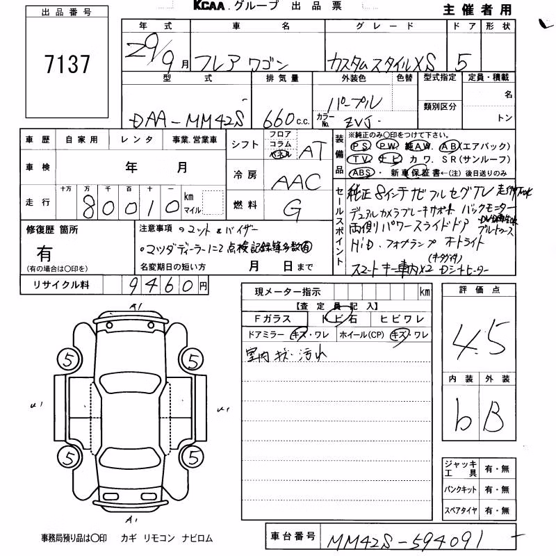 MAZDA FLAIR WAGON
