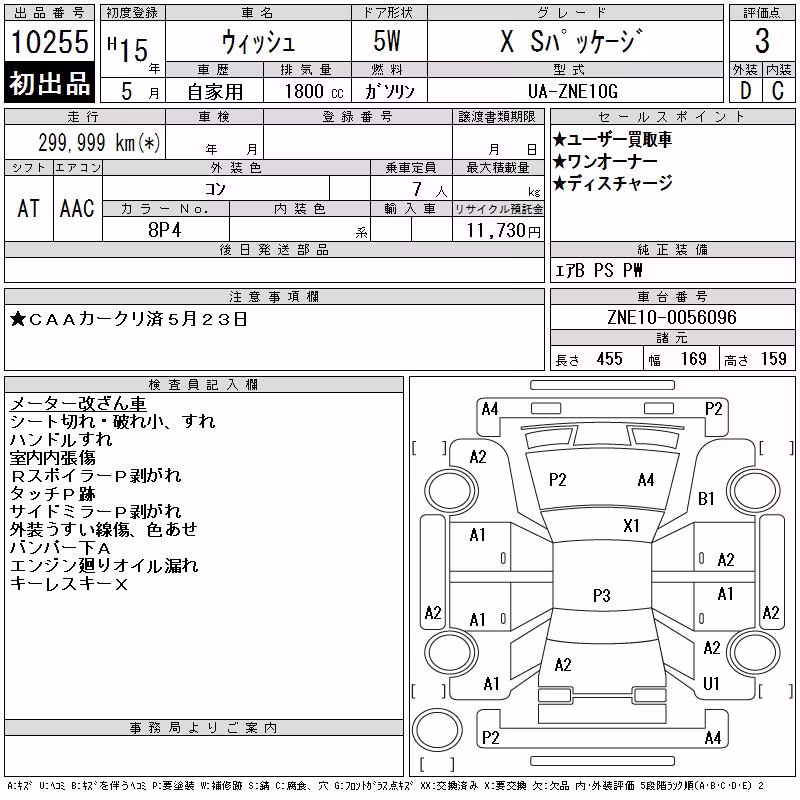 TOYOTA WISH