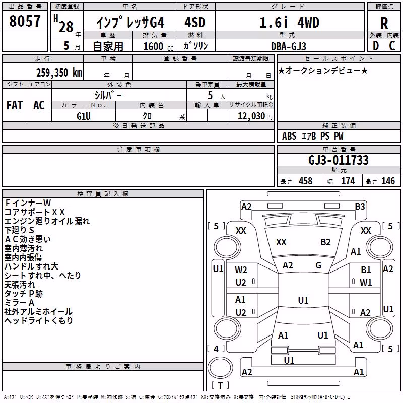 SUBARU IMPREZA
