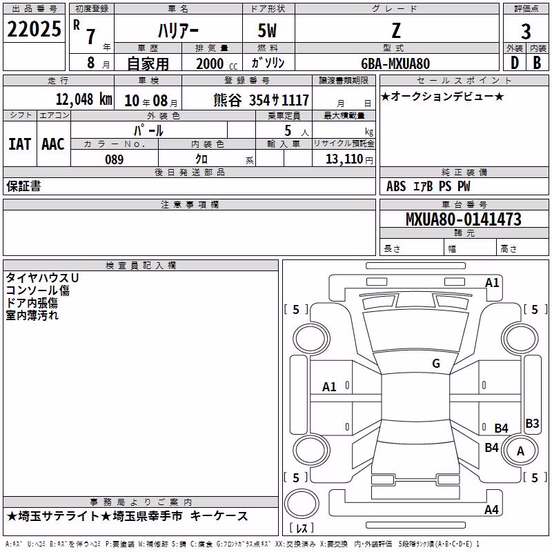 TOYOTA HARRIER