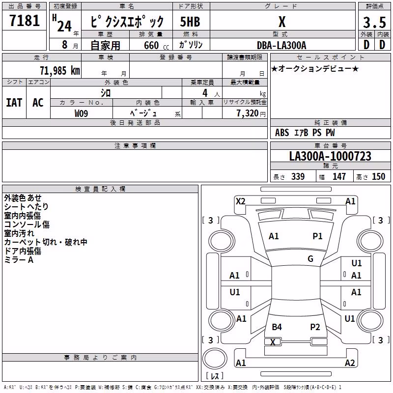 TOYOTA PIXIS EPOCH