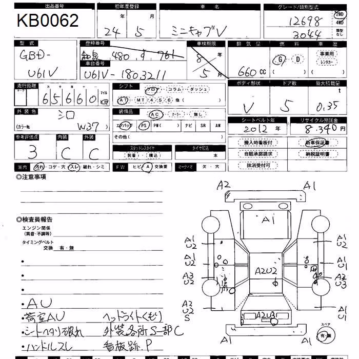 MITSUBISHI MINICAB