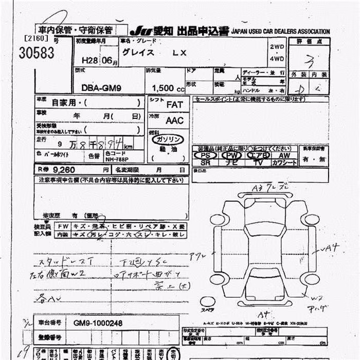 HONDA GRACE