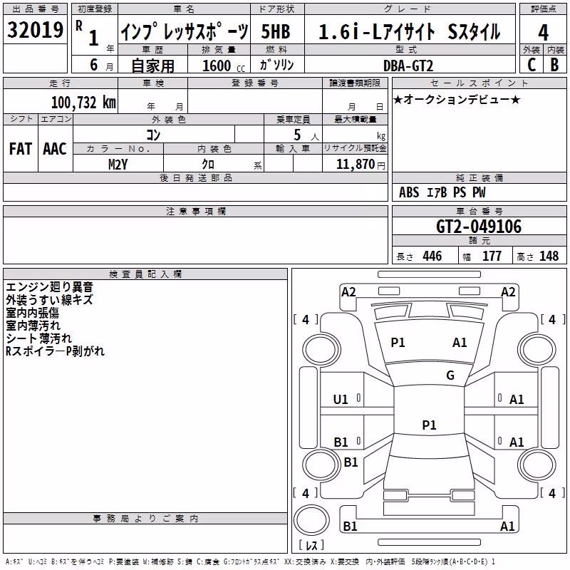 SUBARU IMPREZA