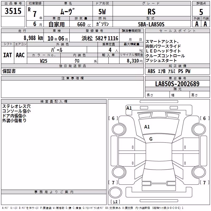 DAIHATSU MOVE