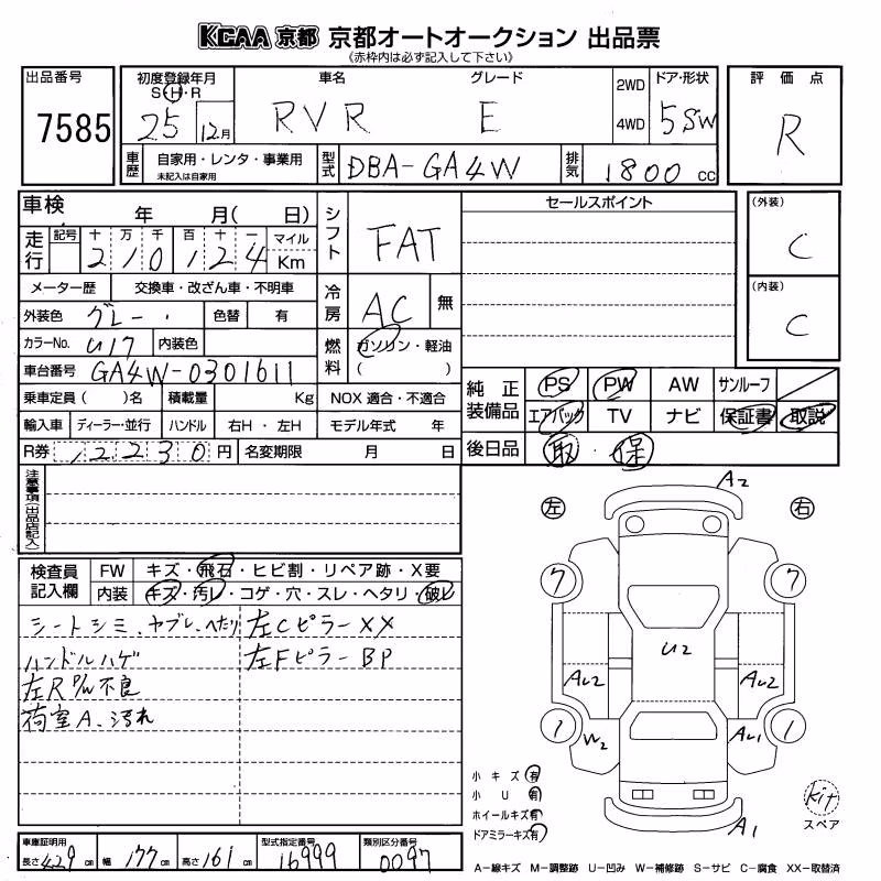 MITSUBISHI RVR
