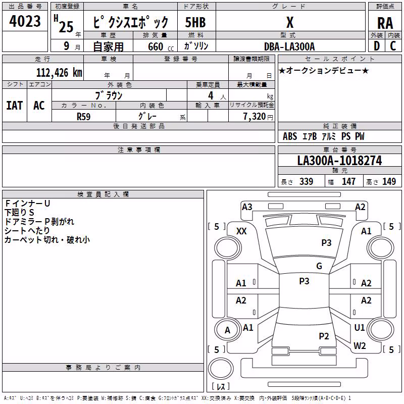 TOYOTA PIXIS EPOCH