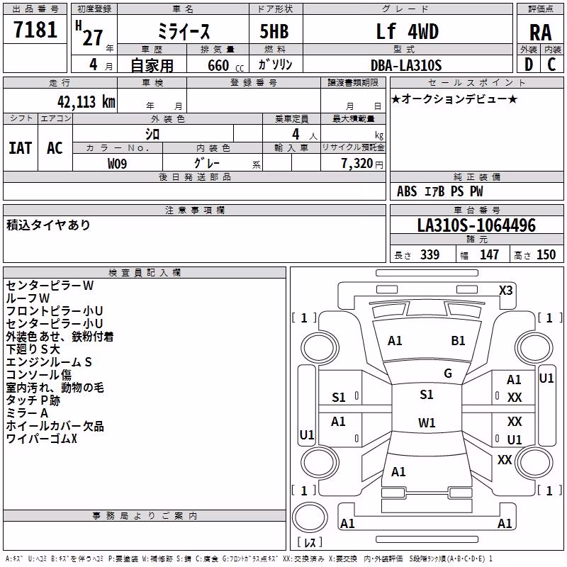 DAIHATSU MIRA E:S