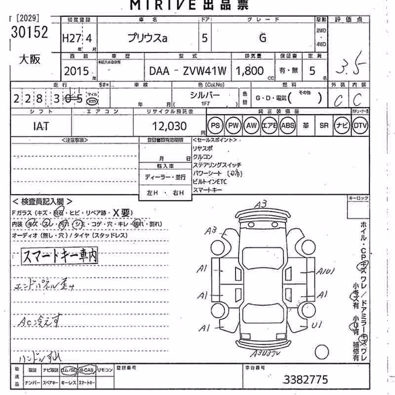 TOYOTA PRIUS ALPHA
