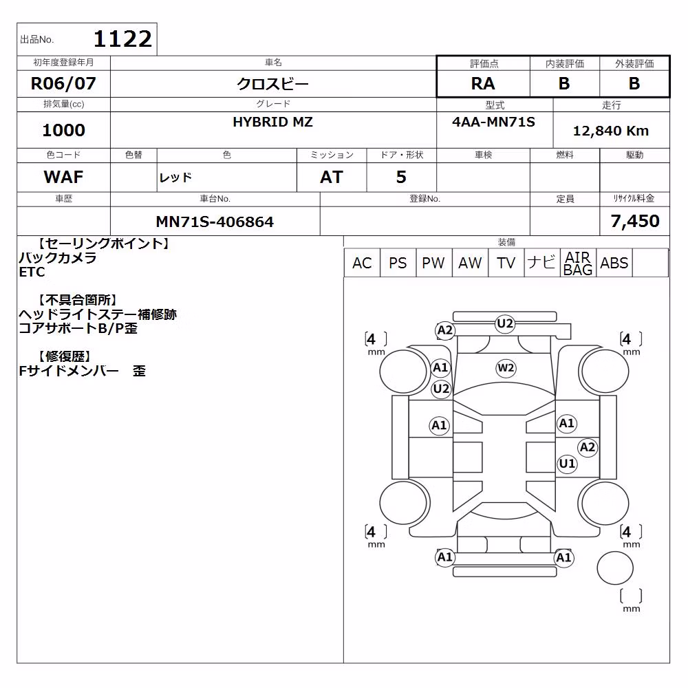 SUZUKI XBEE