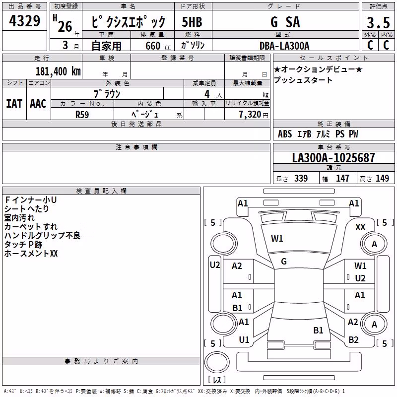 TOYOTA PIXIS EPOCH