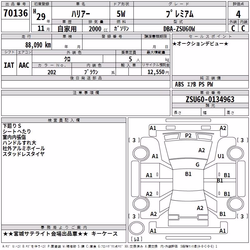 TOYOTA HARRIER