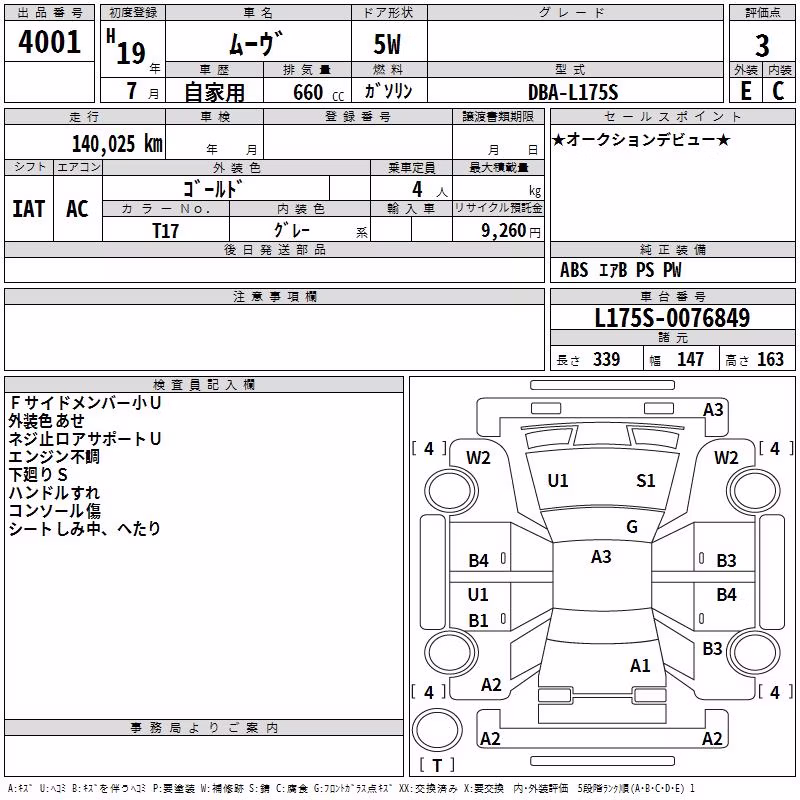 DAIHATSU MOVE