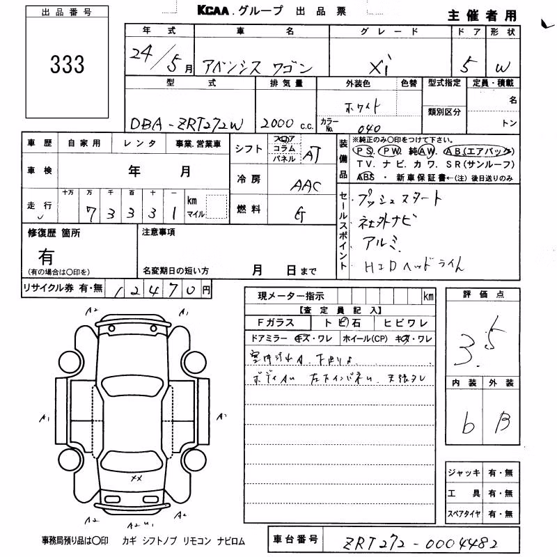 TOYOTA AVENSIS