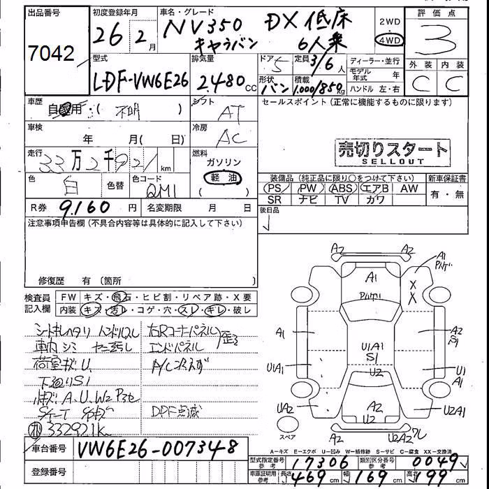 NISSAN NV350 CARAVAN