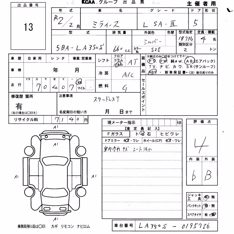 DAIHATSU MIRA E:S