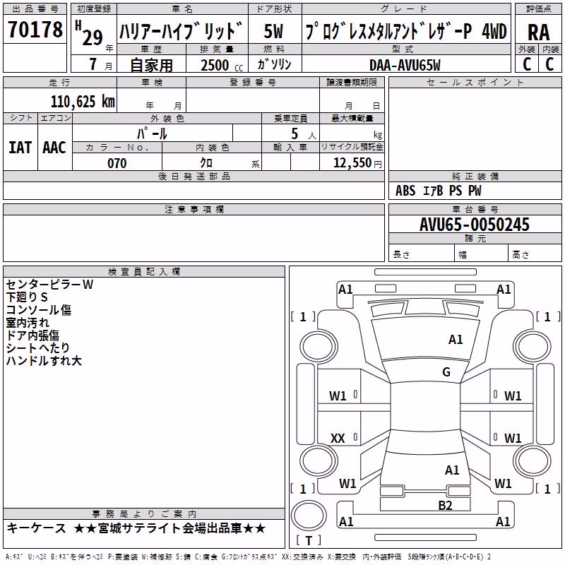 TOYOTA HARRIER