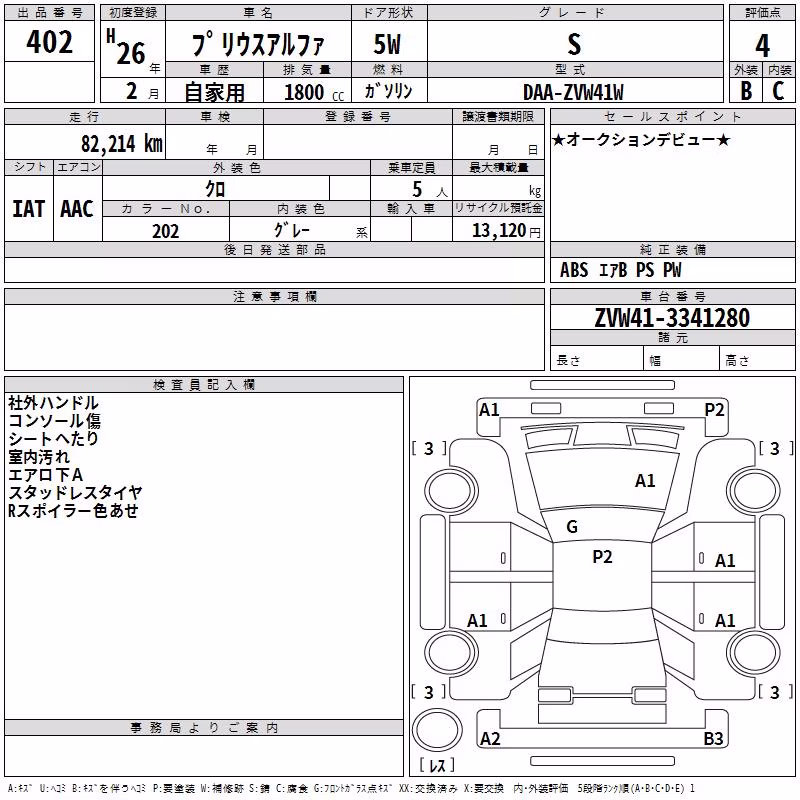 TOYOTA PRIUS ALPHA