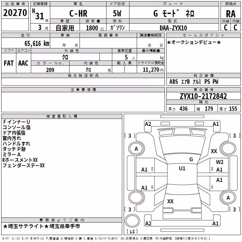 TOYOTA C-HR