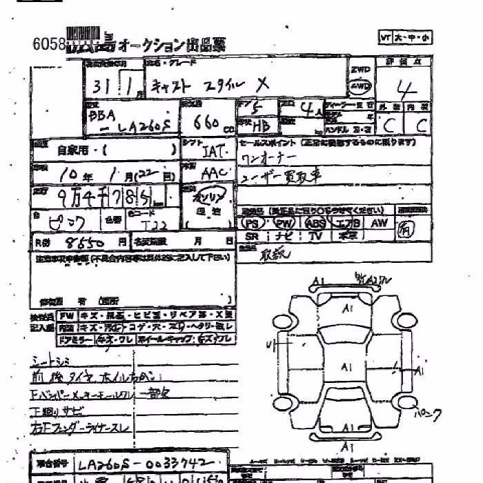 DAIHATSU CAST