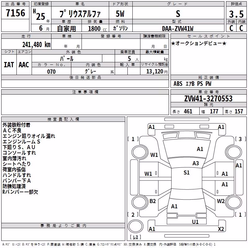TOYOTA PRIUS ALPHA