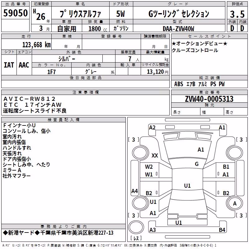 TOYOTA PRIUS ALPHA