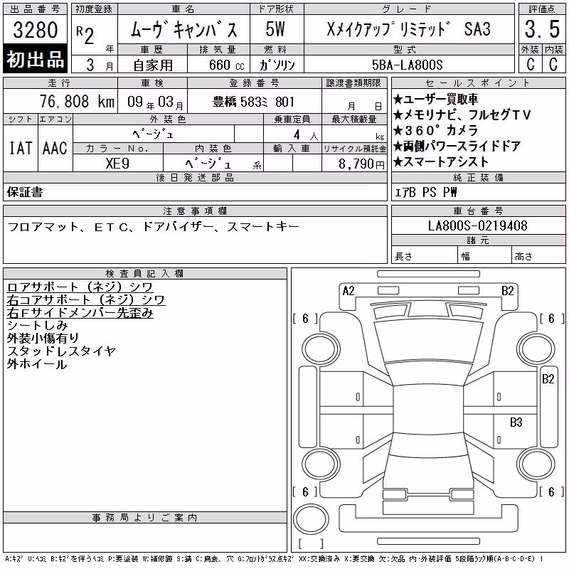 DAIHATSU MOVE CANBUS