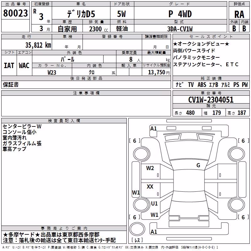 MITSUBISHI DELICA D:5