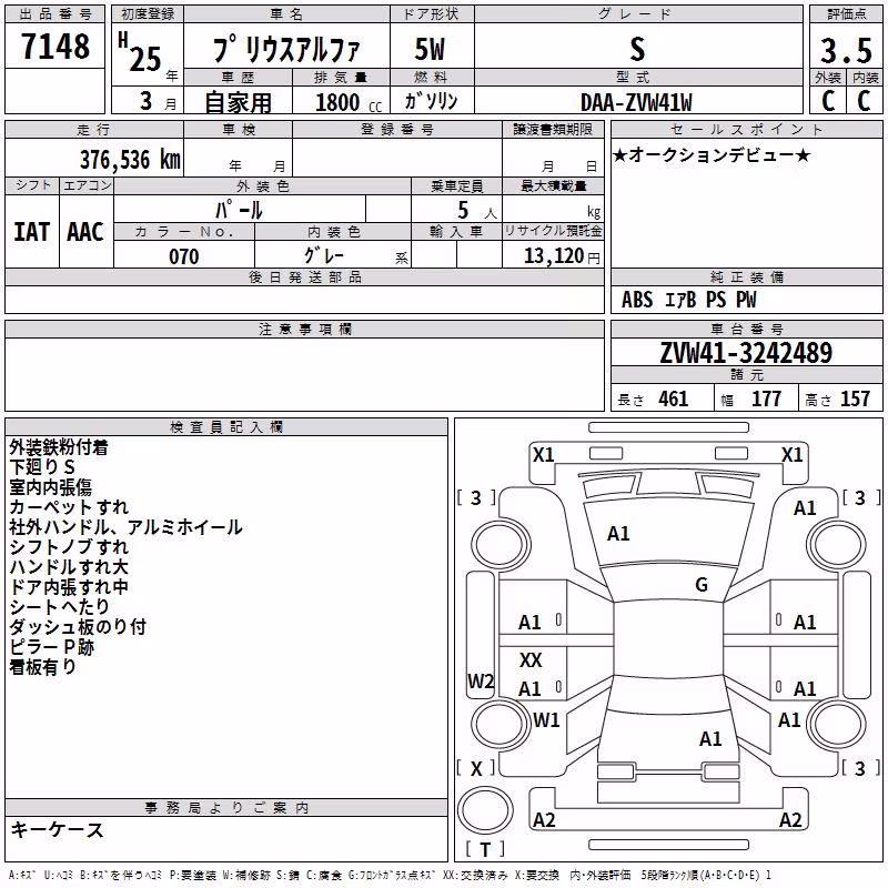 TOYOTA PRIUS ALPHA