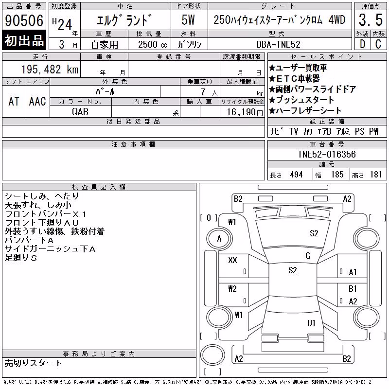 NISSAN ELGRAND