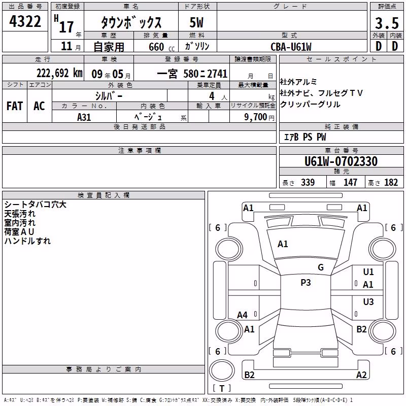 MITSUBISHI TOWN BOX