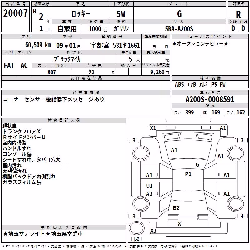 DAIHATSU ROCKY