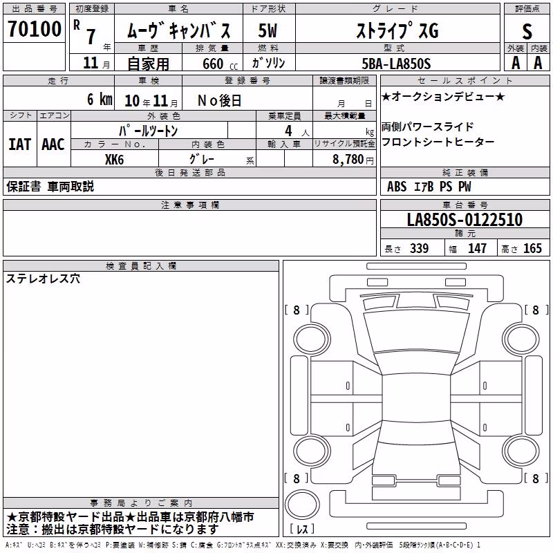 DAIHATSU MOVE CANBUS