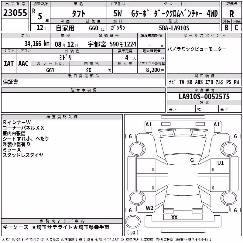 DAIHATSU TAFT