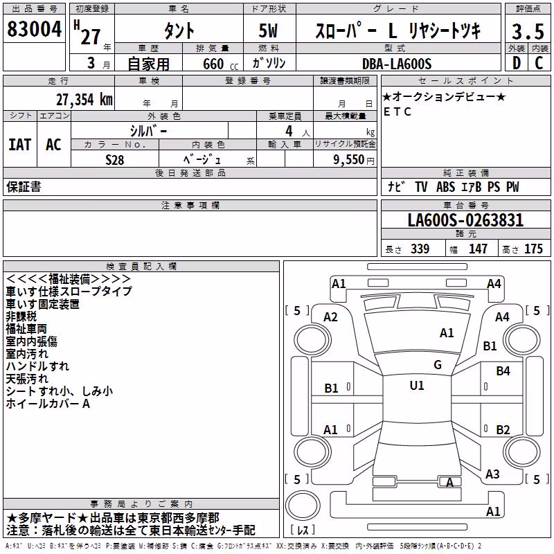 DAIHATSU TANTO