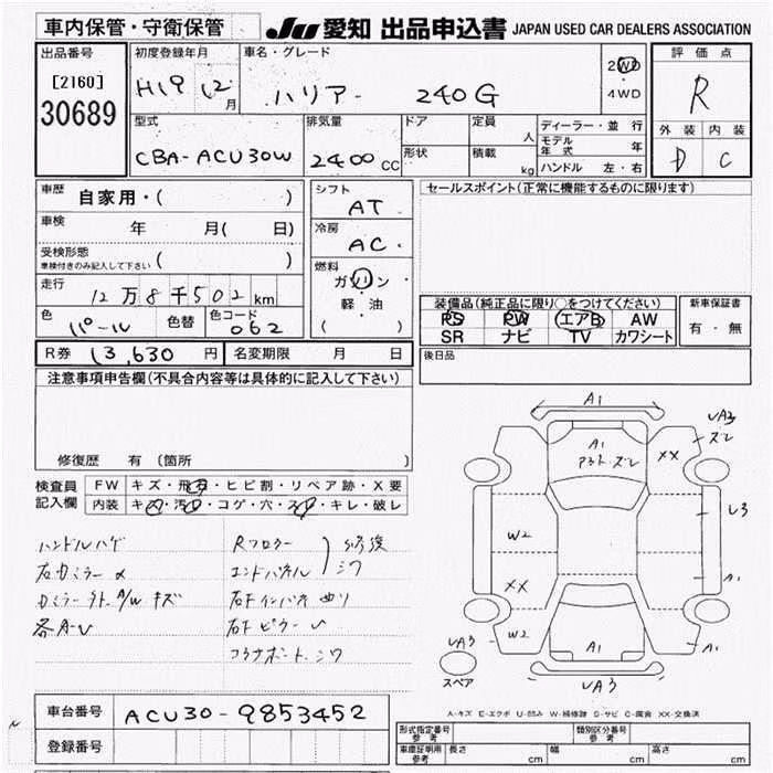 TOYOTA HARRIER